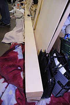 楫棒ですが、まだ未加工