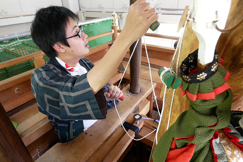 こんな感じです。 こ、これは・・・ 私が入ったら、出るときに上山を解体しないと出られないかも？