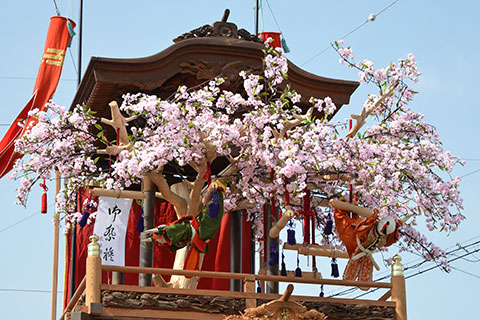 亀崎西組の上山からくり