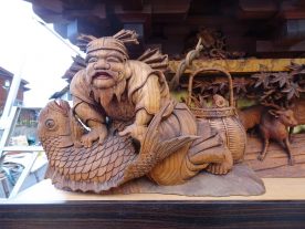 小鈴谷 白山車七福神昭和初期 初代彫常