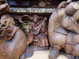 小鈴谷 白山車七福神昭和初期 初代彫常