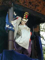 南組南車南組では前棚の三番叟が奉納されます