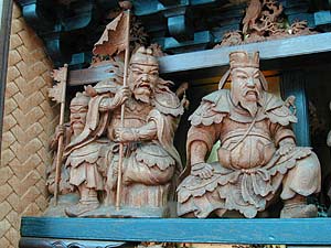 北村成車「元寇」初代彫常　大正１３年