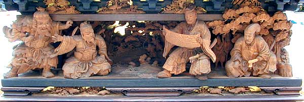 北村成車「元寇」初代彫常　大正１３年