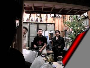 山車内部から見ると