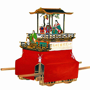 資料11 大塚香禄筆「西王母車図」昭和30年（個人蔵）