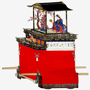 資料8－掛け軸 吉川弘道筆「西王母車図」（個人蔵）