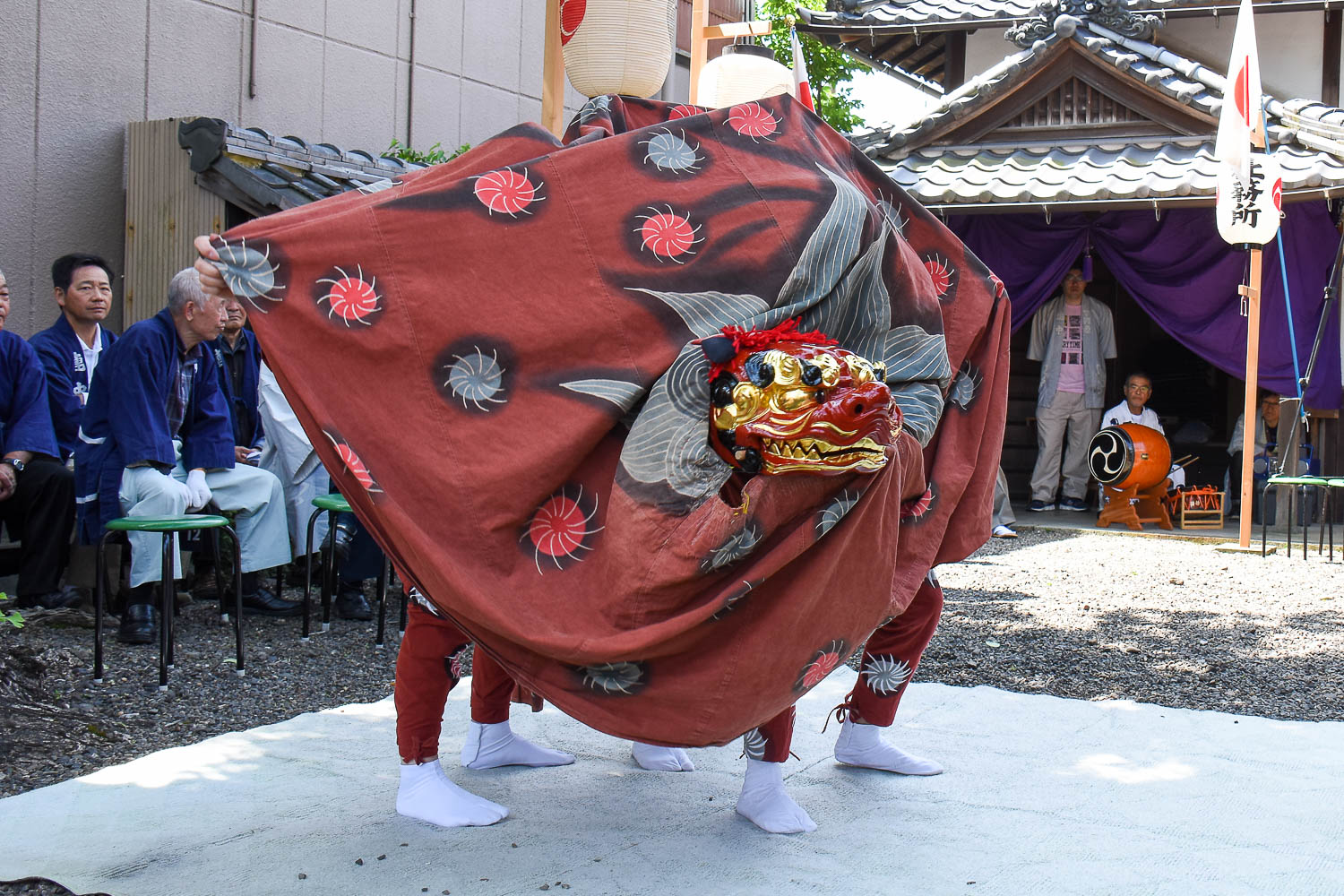 高田まつり　下河原町「神楽軕」