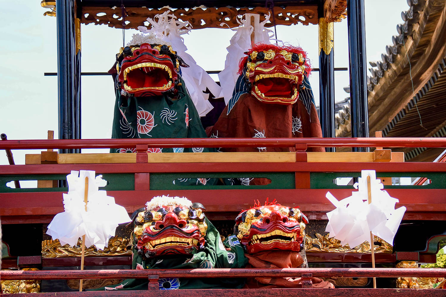 高田まつり　下河原町「神楽軕」