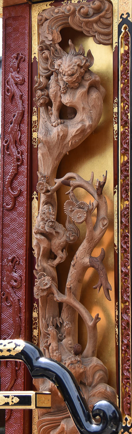 高田まつり　東町「林和靖軕」脇障子