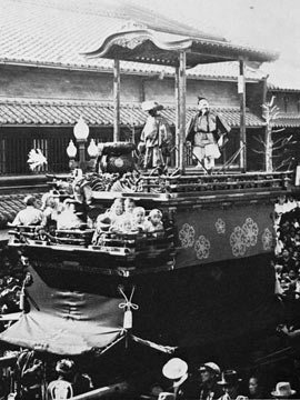 資料7－戦前の二福神車古写真 (「郷土の山車写真集より転載」