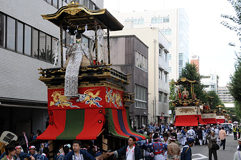 第2図 大山車まつり迷所案内