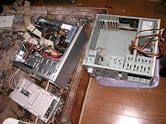 パーツ移設完了間近