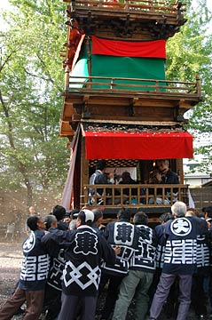 石刀祭　中屋敷