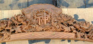 西馬場神車「烏天狗と仙人」初代彫常大正年間